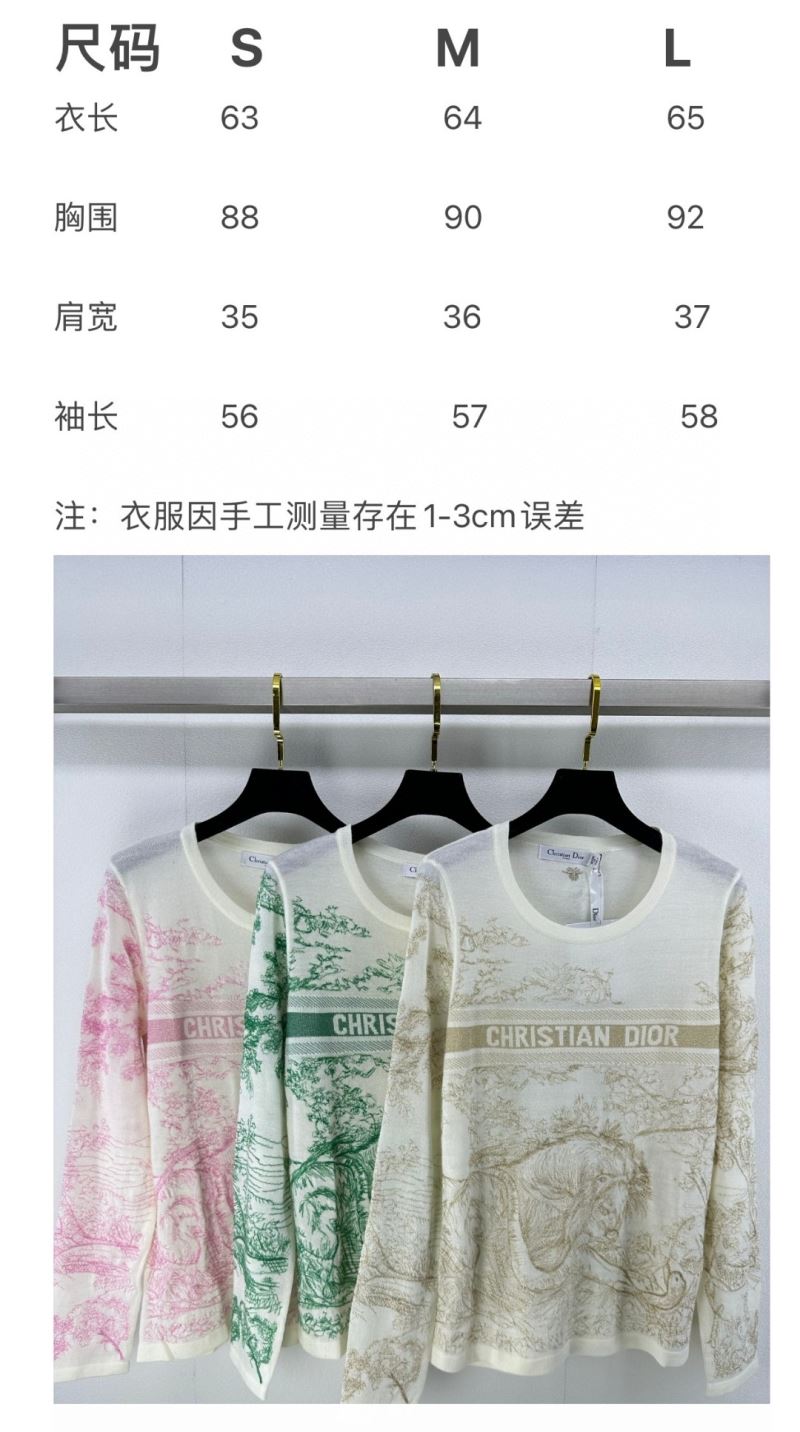 Christian Dior Sweaters